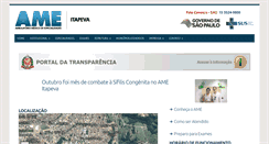 Desktop Screenshot of ameitapeva.org.br
